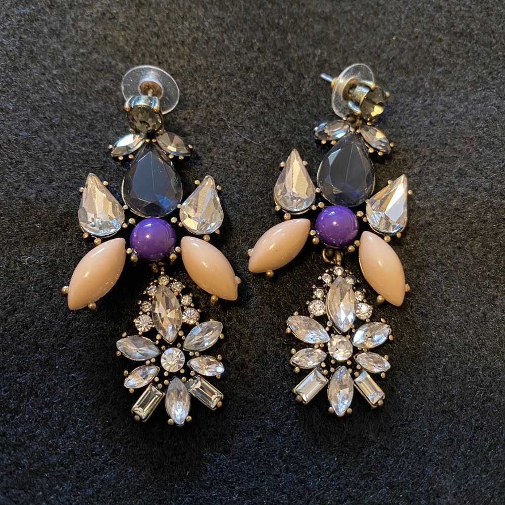 Leslie Danzis chandelier earrings